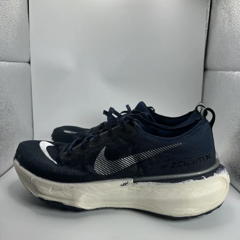 Nike ZoomX Invincible Run Flyknit 3 Shoes Mens Size 11.5 Navy 2023 DR2615-400